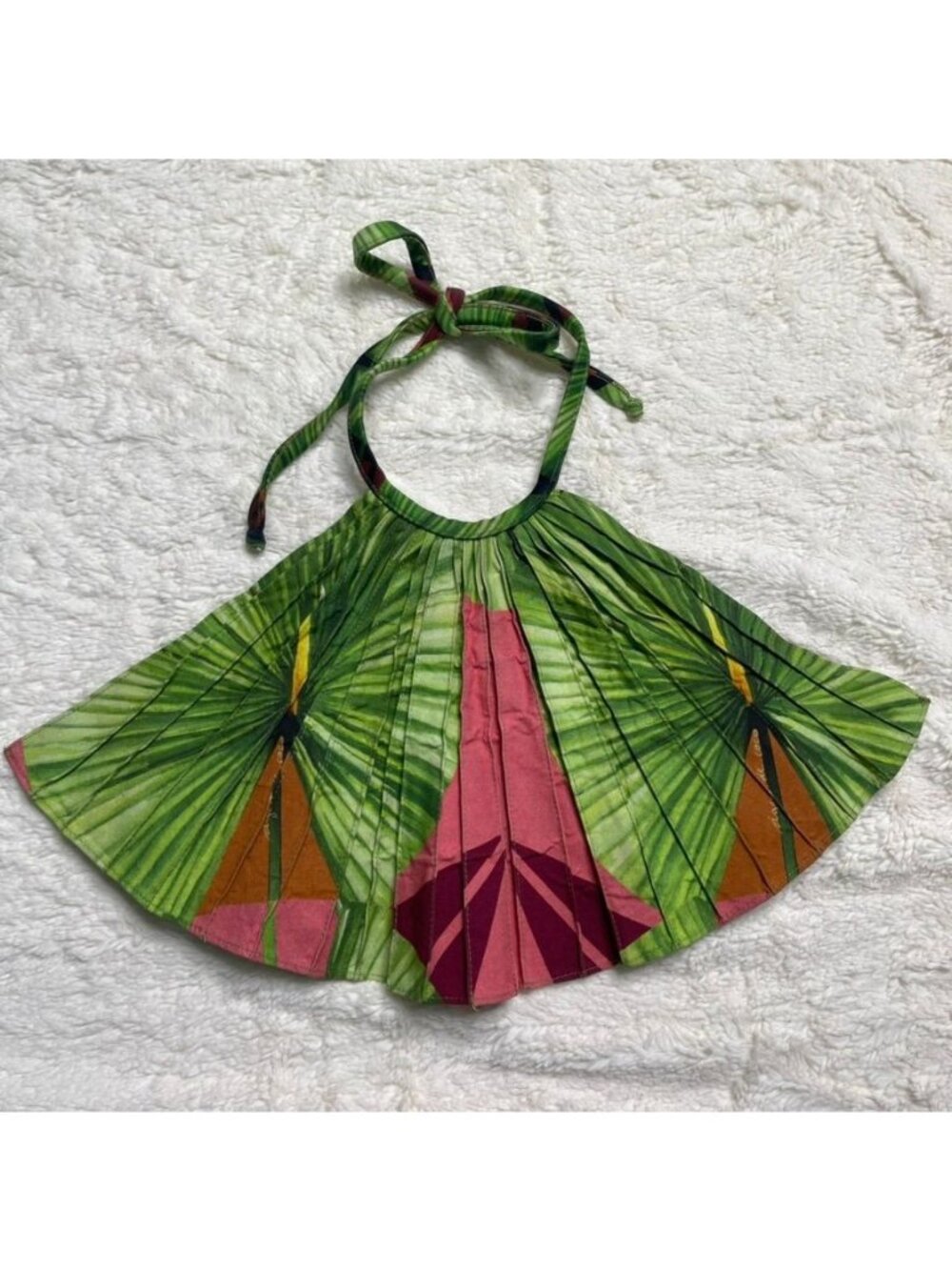 AGUA DE COCO Luxury Brazilian Bikini Swimsuit [Print/Color] Women's Size Small S